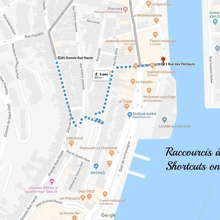 Le Pouffre, maison de pêcheur au quartier des artistes, clim, WiFi Sète Extérieur photo